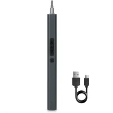 153-in-1 Electric Screwdriver Set 3 Speed Adjustable 650mAh Rechargeable Battery 4 LED Lighting 200rpm Versatile Torque Settings Complete Toolkit