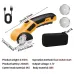 Cordless Electric Scissors Brushless Motor 3.6V Lithium-Ion Battery 2000mAh Tungsten Steel Blade Ultra-Quiet Design for Cutting Fabric Leather Carpet Cardboard USB Rechargeable