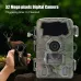 HC888 WIFWildlife Trail Hunting Camera 32MP Pixels 4K HVideo Recording IP66 Waterproof 30m Night Distance Phone Connection for Outdoors Natural Photography