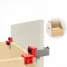 Adjustable Drawer Front Panel Installation Clamps Cabinet Hardware Jig Metal Cabinet Positioning Tool for Precise Fast Panel Fixing Woodworking Assembly