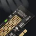 JEYI SK1/SK4 SSD Adapter Card M.2 NVME to PCI-E4.0 X1X4X8X16 40Gbps Expansion Card Compatible with 2230/2242/2260/2280