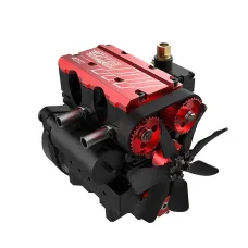 Toyan FS-L200AC OT 7cc SOHC 4 Stroke 2 Cylinder Air Cooling ICE DIY Nitro Engine Kit for RC Car
