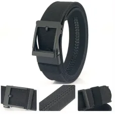 TUSH120cm Metal Buckle Tactical Belt Nylon Wistand Inserting Buckle Casual Military Fan Belt for Outdoor Shooting Hiking Sports