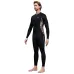 DIVE&SAIL Men Full Body Dive Skins Wetsuit UPF50+ Sun Protection Quick-drying One-piece Long Sleeve Diving Top Pant Front Zip High Elastic Thin Snorkeling Clothes for Surfing Swimming