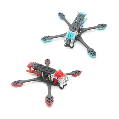 HSKRC MAK5 225mm Wheelbase 3K Carbon Fiber 5 Inch Freestyle Frame Kit Support DJI Air Unit Digital System for RC Drone FPV Racing