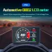 WEIYING P16 OBD2 HUD Head Up Display Digital Car Meter TFT LCD Multi Color Screen Speedometer ECT Water Oil Temperature Car Speed Gauge