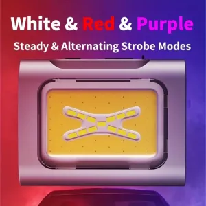 BIKIGHX7 Ultra Bright Hands-Free Mini Headlamp with IMotion Sensor 7 Lighting Modes Built-in High-Capacity Lithium Battery Waterproof Design Head Light with Magnetic Buckle for Camping Emergencies Work Reading Outdoor Activities