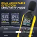 FNIRSI FDM01 High-Precision Digital Noise Decibel Meter 31.5Hz-8.5KHz Range 30-130dB Fast Slow Response Top Rated Acoustic Analysis Tool