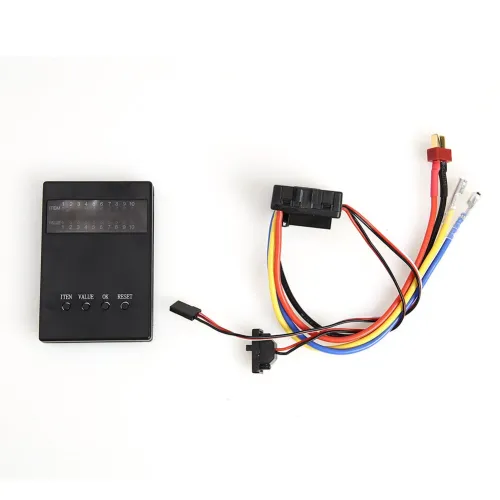 New 1/10 1/8 WP Crawler Brush Brushed 80A Electronic Speed Controller Waterproof ESC With Program Card