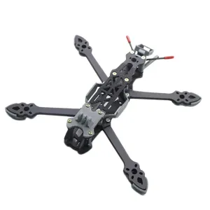 HSKRC MAK4 7 Inch 295mm Carbon Fiber Frame Kit 5mm Arm Thickness for DIY Long Range RC FPV Racing Drone