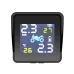 Solar Charging TPMS Tire Tyre Pressure Monitoring Alarm System High-precision Motorcycle Parts with 2 Extenal Sensors