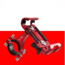 1pc Aluminum Cell Phone Holder Mount Handlebar Holder For Motorcycle Bike Bracket