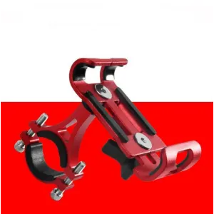 1pc Aluminum Cell Phone Holder Mount Handlebar Holder For Motorcycle Bike Bracket