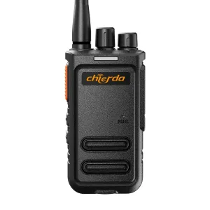 Chierda CD3208 Professional Walkie Talkie 4000mAh Long Battery Life Type-C Charging Voice Scrambler Frequency Hopping One-key Frequency Pairing Long Range Secure Communication Two-way Radio