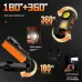 BIKIGHLESmart Sensor Headlamp Multi-Angle Adjustment Type-Rechargeable 18650 Torch Built-in Battery 7-Modes Powerful Headlight Camping Fishing Light