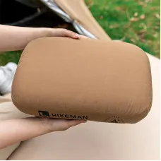 HIKEMAN Soft Slow Rebound Memory Foam Pillow Outdoor Camping Travel Cervical Pillow Portable NoonBreak Pillow Neck Support Pillow Comfortable Sleeping Pillow