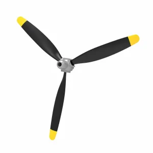 VolantexRC Mini F4U/ Mini P47 RC Airplane Fixed Wing Spare Part 3-Blade Propeller Full Set
