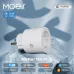 MOES Tuya Smart Matter Plug WiFi Socket 16A Outlet Power Monitor Remote Control Voice Control Work with Alexa Google Assistant
