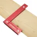Drillpro 150/200mm Metric Precision Woodworking Square Aluminum Alloy Wide Seat Scribing Tool L 90 Right Angle Ruler