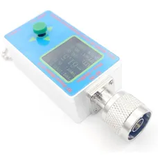 100K-10GHZ RF Power Meter V7 TYPE-C USB Communication Data Power TTL Serial Communication Software for Ham Radio Amplifier