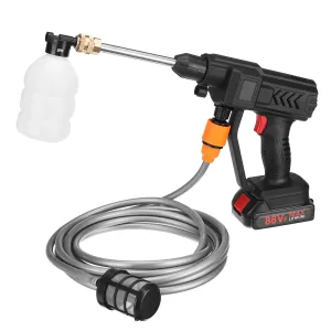 88VF High Pressure Cordless Washer Spray washer Water Cleaner Wireless High Pressure Car Wash Water Gun