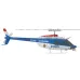 RC ERA C138 PRO Bell-206 Brushless Motor 2.4G 6CH 6-Axis Gyro Optical Flow Localization Altitude Hold 1:33 Scale RC Helicopter