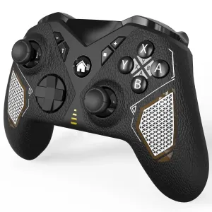 6130 Tri-mode Wireless Gamepad bluetooth Controller Built-in Six-axis Gyro Support 2.4G/Wired/bluetooth Remote RGB  Joystick Gamepad for IOS/Android/PC/TV Steam