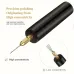 USB Electric Drill High Concentricity Rotary Tool ABS Material 36V Safe Multipurpose Drill Bits Lightweight Portable DIY Jewelry Crafts Nail Art