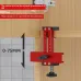 Adjustable Woodworking Cabinet Door Installation Jig Aluminum Alloy Quick Positioning 2-in-1 Device 0-75mm Thickness 15-70mm Rebound Drilling Tool