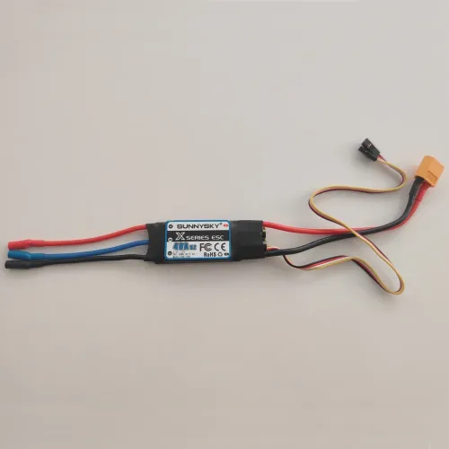 SUNNYSKY X Series 40A V2 2-4S Brushless ESC With 4A/5.6V/7.4V BEC 3.5mm XT60 Plug For RC Airplane