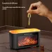 Tevorex USB Desktop Humidifier with Firewood Flame Effect, Aromatherapy Aroma Diffuser for Home, Office