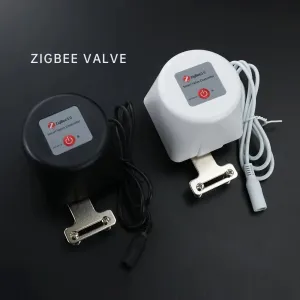 Tuya Zigbe Smart Gas Valve Garden Water Shut Off Timer Irrigation Controller Work with Alexa Google Assistant Smart Life APP