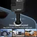 4 in 1 Retractable Car Charger Support 120W USB C Car Charger Adapter with 2 USB Ports Car Phone Charger for Samsung