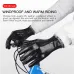 XANEWinter Warm Touch Screen Windproof Waterproof Cycling Gloves for Men Women PLeather Fleece-Linedfull-finger Gloves for Outdoor Cold Weather Activities