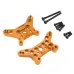 Upgraded Metal Parts Front and Rear Shock Absorber Brackets Set for MJX 14211 HYPER GO 1/14 RC Car Vehicle Models Accessories