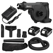 VIOLEWORKS 2-in-1 Electric Air Blower 1500W 20000rpm Vacuum Cleaner Handheld Blowing Machine