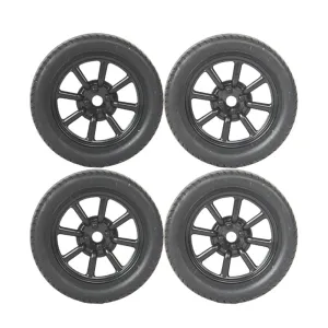 4PCS LDRC A86 A86P 1/18 RC Car Spare Tires Wheels 4mm Hex LA0017 Drift Vehicles Models Parts Accessories