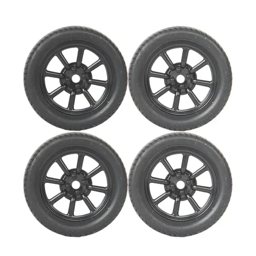 4PCS LDRC A86 A86P 1/18 RC Car Spare Tires Wheels 4mm Hex LA0017 Drift Vehicles Models Parts Accessories