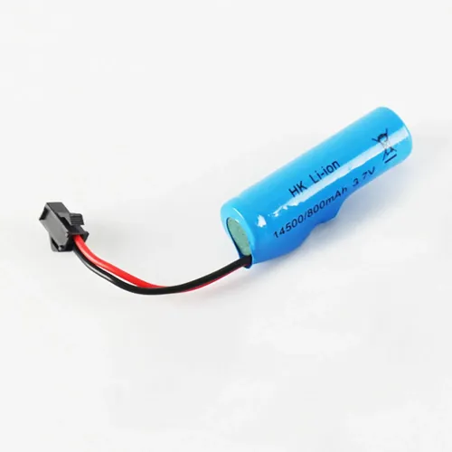 4PCS 3.7V 800mAh 14500 Battery SM Plug for S810 RC Car