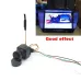 SLONWAKE FPV AIO RC Micro Camera 5.8G 48CH 400mW VTX FPV Transmitter with 2.5mm Lens CMOS 1200TVL Support OSD 2-4S Power for FPV Racing Drones