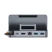 Baseus 6-in-1 Type-C Hub Steam Deck Docking Station with USB3.0*3 / PD100W Type-C / 1000M RJ45 / 4K@60Hz HD Multi-ports Splitter Adapter for Steam Deck Phone Laptop XIAOMi HUAWEI