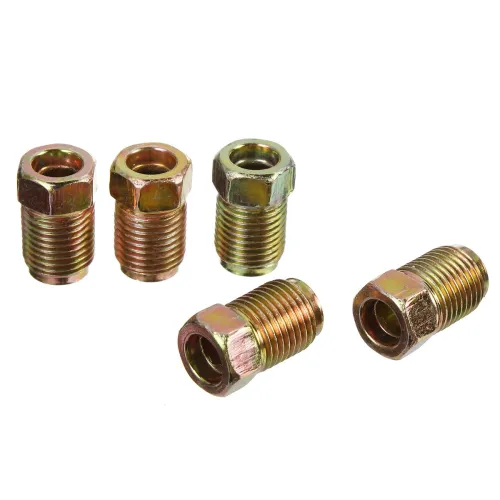 M10 x 1mm Male Metric Short Brake Pipe Screw Nuts For 3/16'' Metric Brake Tubes