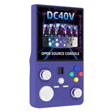 128GDC40V Open Source Retro WIFI Handheld Game Console 4000mAh 4.0-inch IPS Screen Quad-Core RK3326 Multiplayer Portable Pocket Video Player with Dual Replaceable Joysticks