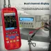 BSIDE O9 2*50MHZ Dual Channel 3in1 Oscilloscope Multimeter Signal Source 3.98inch TFT Display Oscope Meter Handheld Oscilloscope 250MSa/s Sampling Rate with Waveform Save and View Function