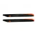 1 Pair FUNFLY 610mm Carbon Fiber Main Blade for 600 Class Helicopter