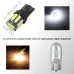 4 Pack 10-7020 SMD Car Clearance Bulbs T10 LED 194 168 Wedge Replacement Reverse Dashboard Light Bulbs License Plate Light