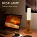 LEMotion Sensor Night Light Kitchen Cabinet Light Usb Rechargeable Wall Light Home Bedroom Table Lamp Bedside Lamp