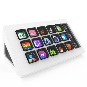 MiraBox 293s StreamDeck Numeric Keyboard 15-key Live Broadcast Controller Visual Keyboard Program Customized Gamer Accessories  For Win/Macos