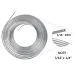 25Ft Coil Roll of 3/16"OD Steel Zinc Brake Line Fuel Tubing Kit with 15 Fittings Replacement Accessories