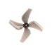 4 Pairs GEMFAN 1211 31mm 1.2 Inch 4 Blade PC Propeller 0.8mm / 1mm for FPV Racing Drones Compatible with 0702 29000kV Motor